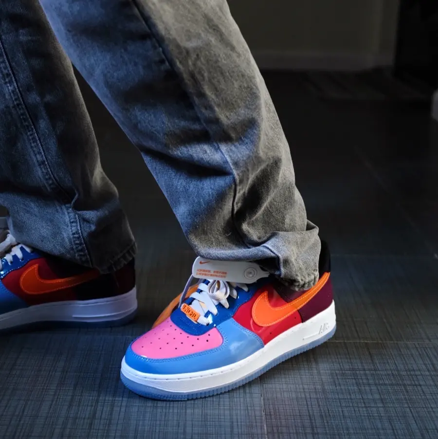 Giày Nike Air Force 1 Low x Undefeated 'Total Orange' DV5255-400 - Ảnh 7