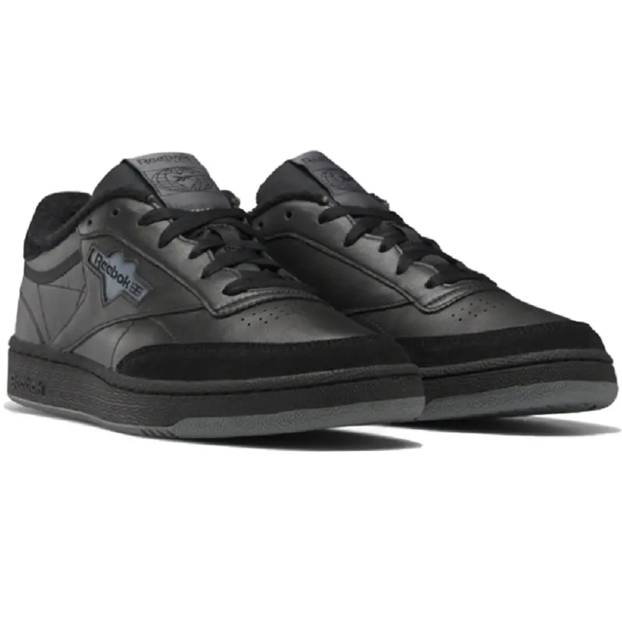 Giày Reebok Club C 85 'Triple Black' GV6984 - Ảnh 4