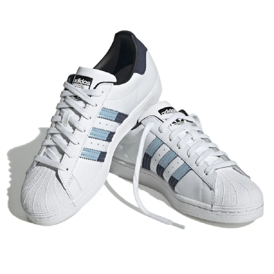 Alternative view of Giày Adidas Superstar 'White Navy' HQ2207