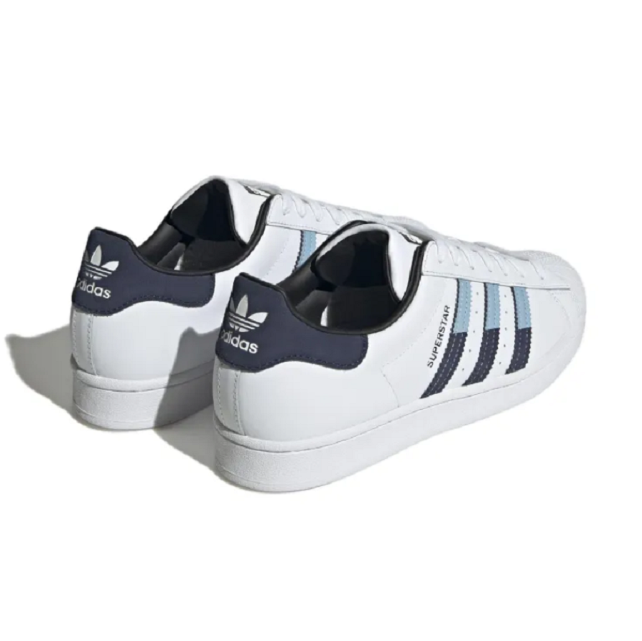 Giày Adidas Superstar 'White Navy' HQ2207 - Ảnh 5