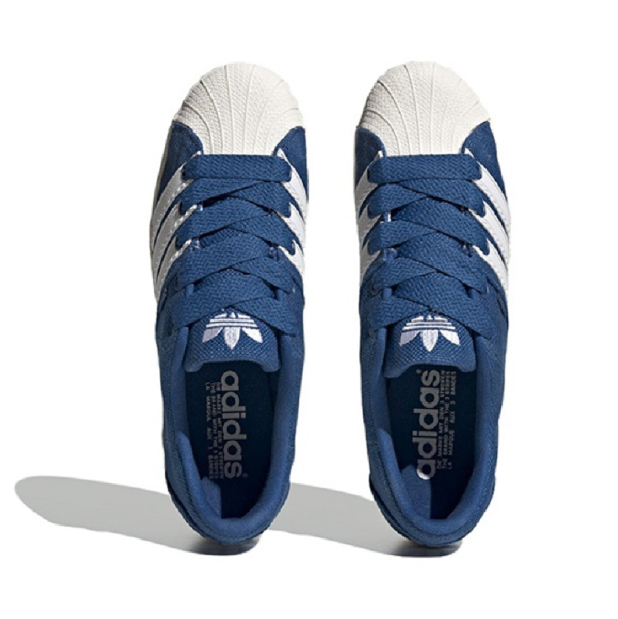 Giày Adidas Originals Superstar Supermodified 'Dark Marine White' FZ6368 - Ảnh 4