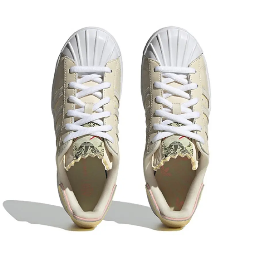 Giày Adidas Originals Superstar Ayoon 'White Cream' ID2557 - Ảnh 4
