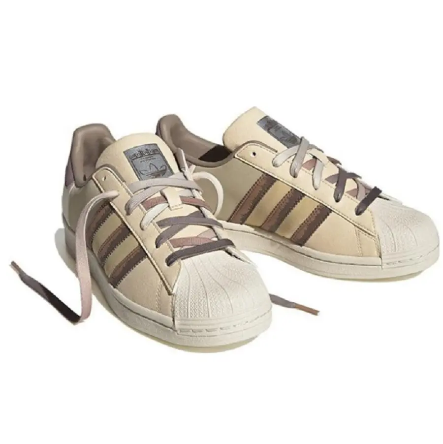 Alternative view of Giày Adidas Originals Superstar 'Brown Beige' IE1911