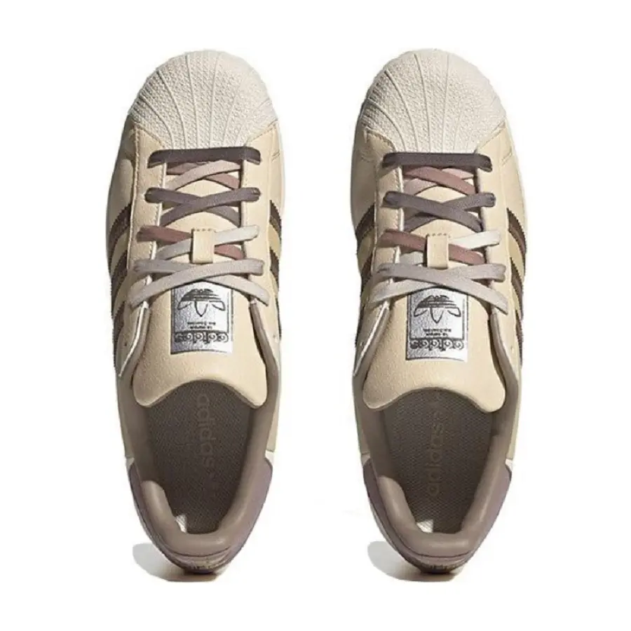 Giày Adidas Originals Superstar 'Brown Beige' IE1911 - Ảnh 3