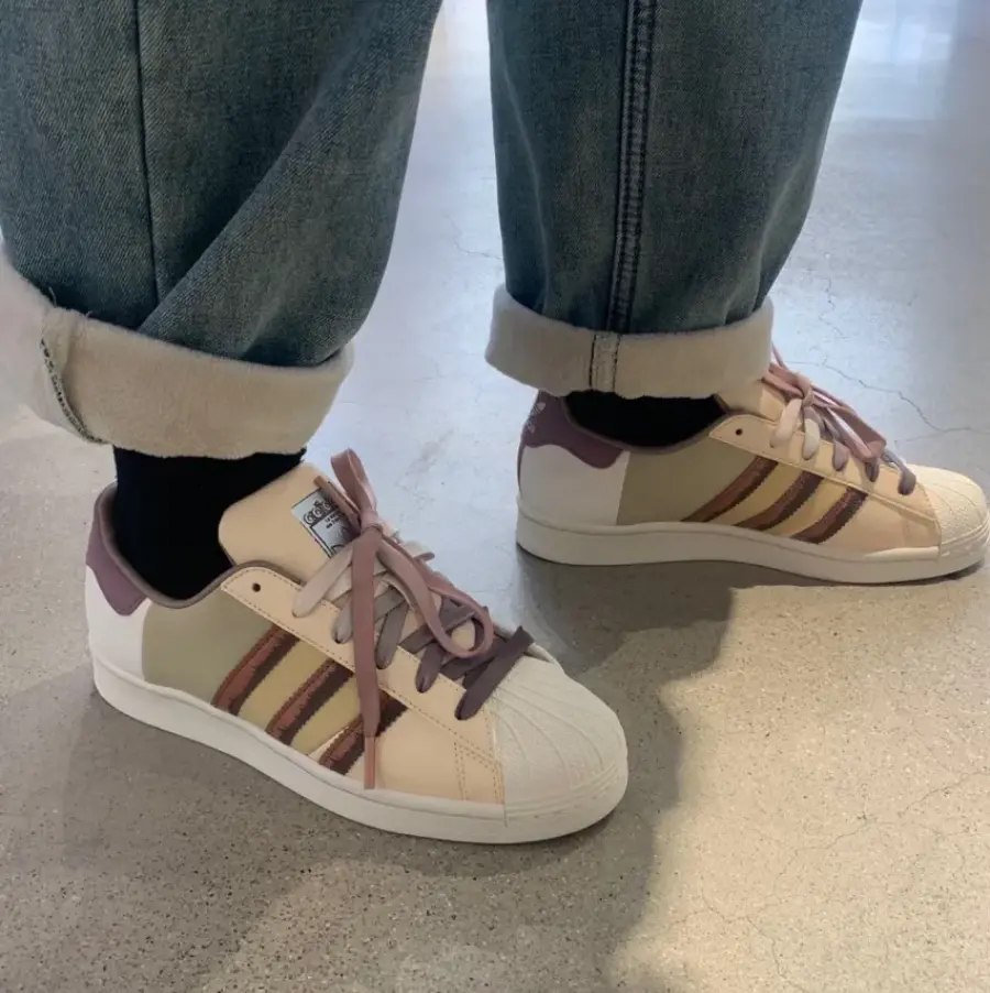 Giày Adidas Originals Superstar 'Brown Beige' IE1911 - Ảnh 5