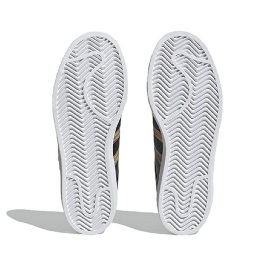 Giày Adidas Superstar J 'Iridescent - Black' HQ4364 - Ảnh 4