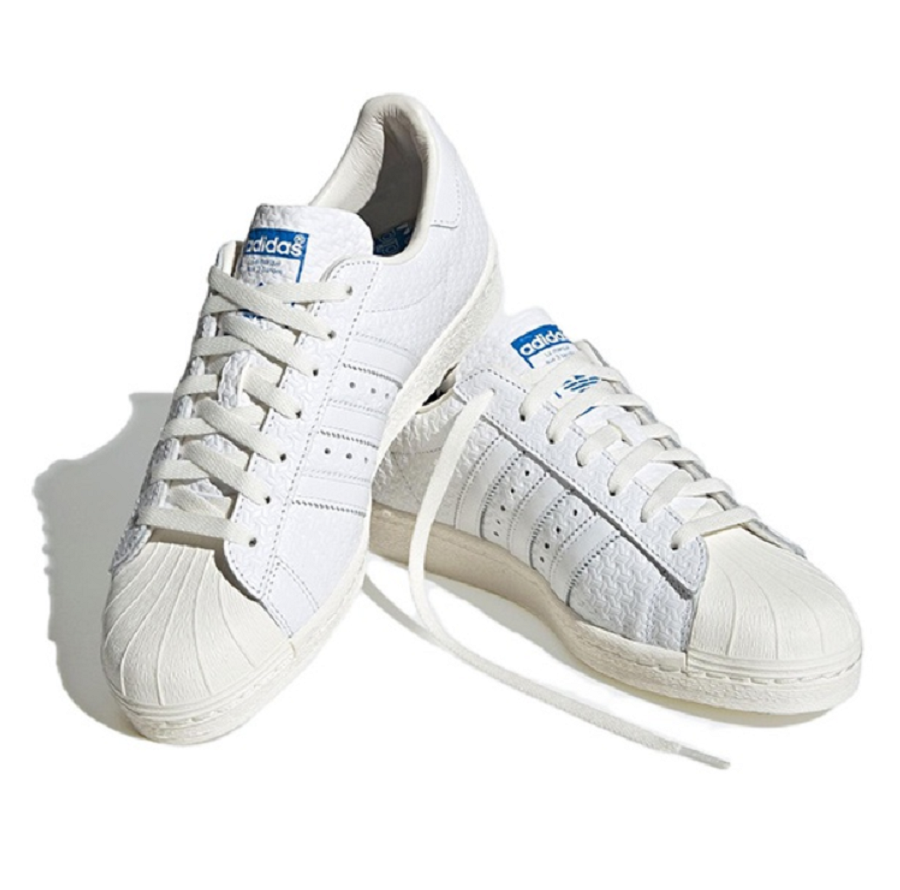 Giày Adidas Superstar 82 Debossed Geometric 'White' HP2183 - Ảnh 4