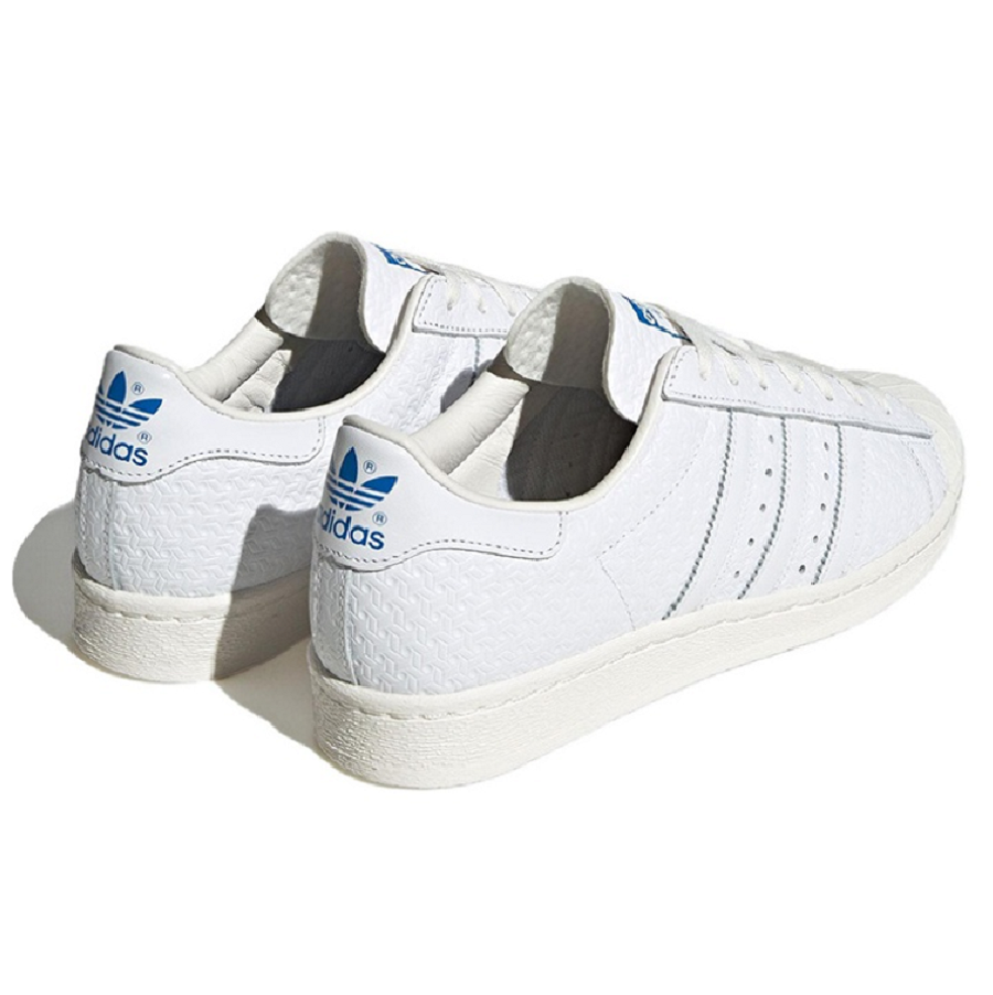 Giày Adidas Superstar 82 Debossed Geometric 'White' HP2183 - Ảnh 2
