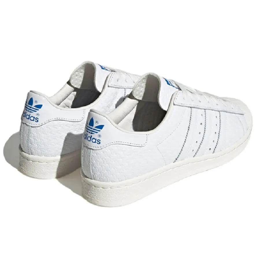 Alternative view of Giày Adidas Superstar 82 Debossed Geometric 'White' HP2183