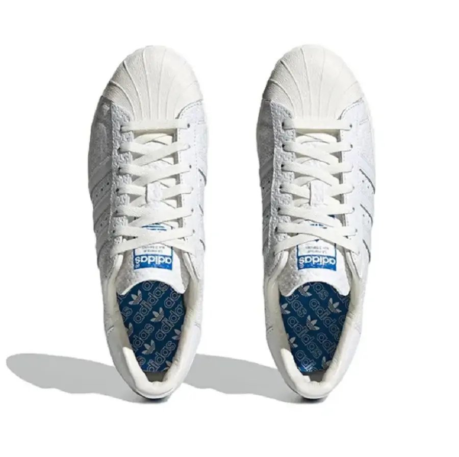 Giày Adidas Superstar 82 Debossed Geometric 'White' HP2183 - Ảnh 5