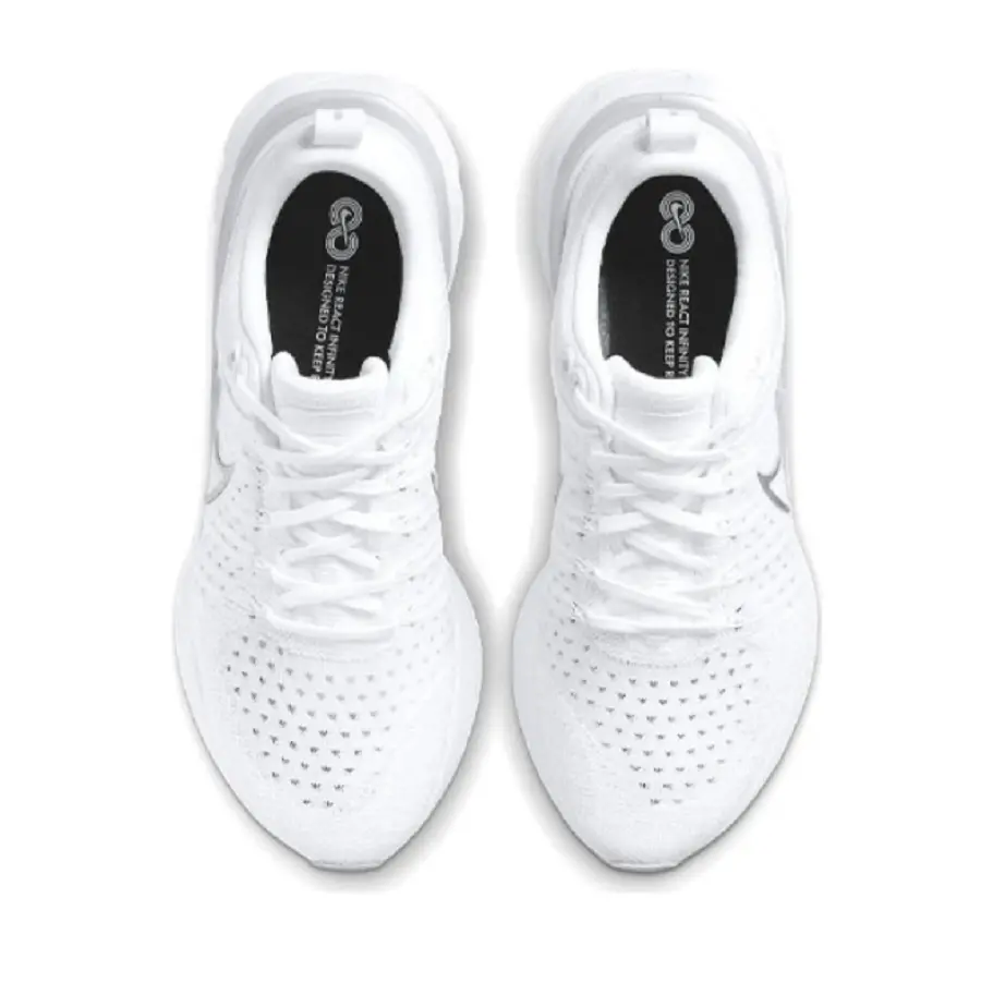 Giày Nike React Infinity Run Flyknit 2 'White Silver' CT2423-102 - Ảnh 5