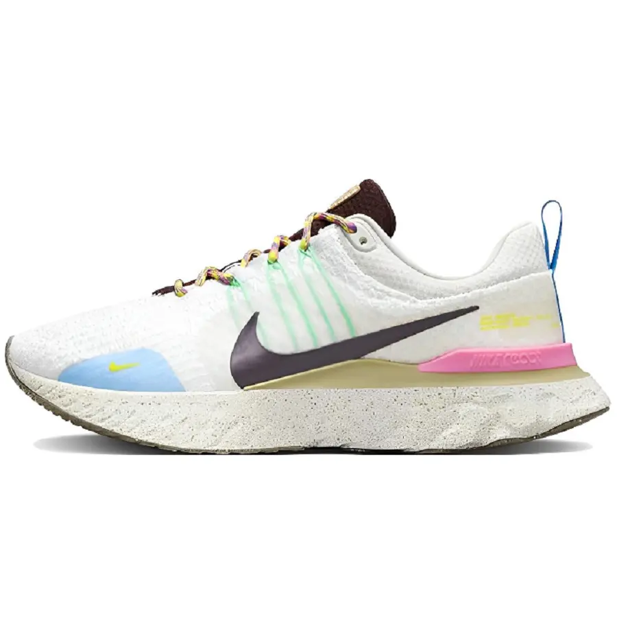 Giày Nike React Infinity Run Flyknit 3 'Sail Pinksicle Earth' FJ7068-120 - Ảnh 4