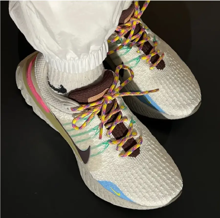 Giày Nike React Infinity Run Flyknit 3 'Sail Pinksicle Earth' FJ7068-120 - Ảnh 3