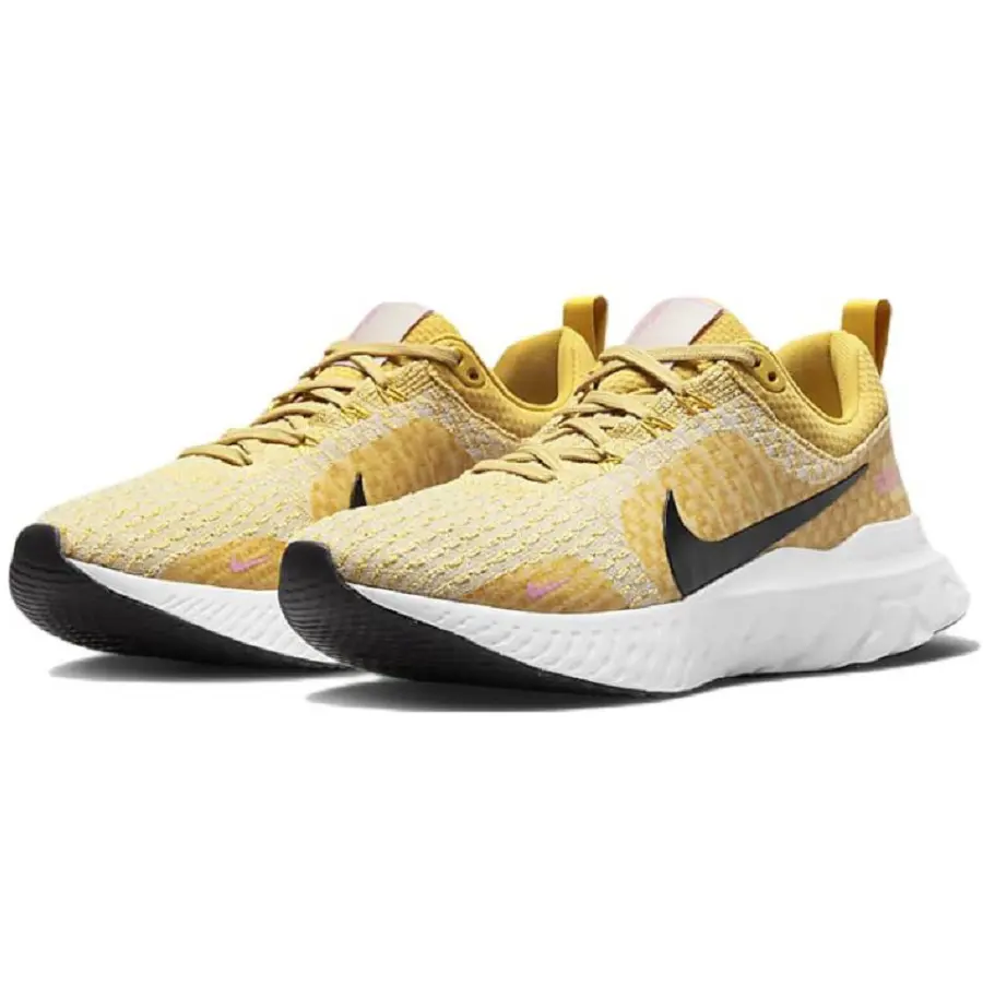Alternative view of Giày Nike React Infinity Run Flyknit 3 'Wheat Gold' DZ3016-700