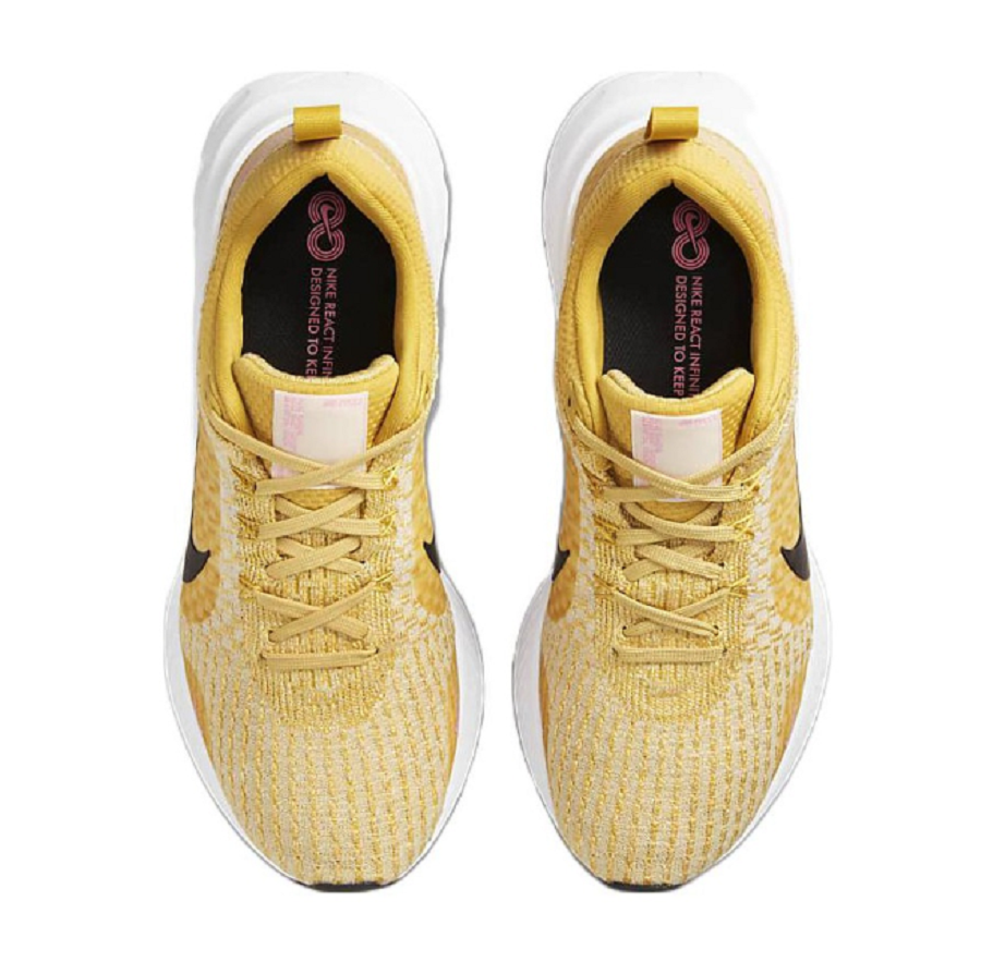 Giày Nike React Infinity Run Flyknit 3 'Wheat Gold' DZ3016-700 - Ảnh 3