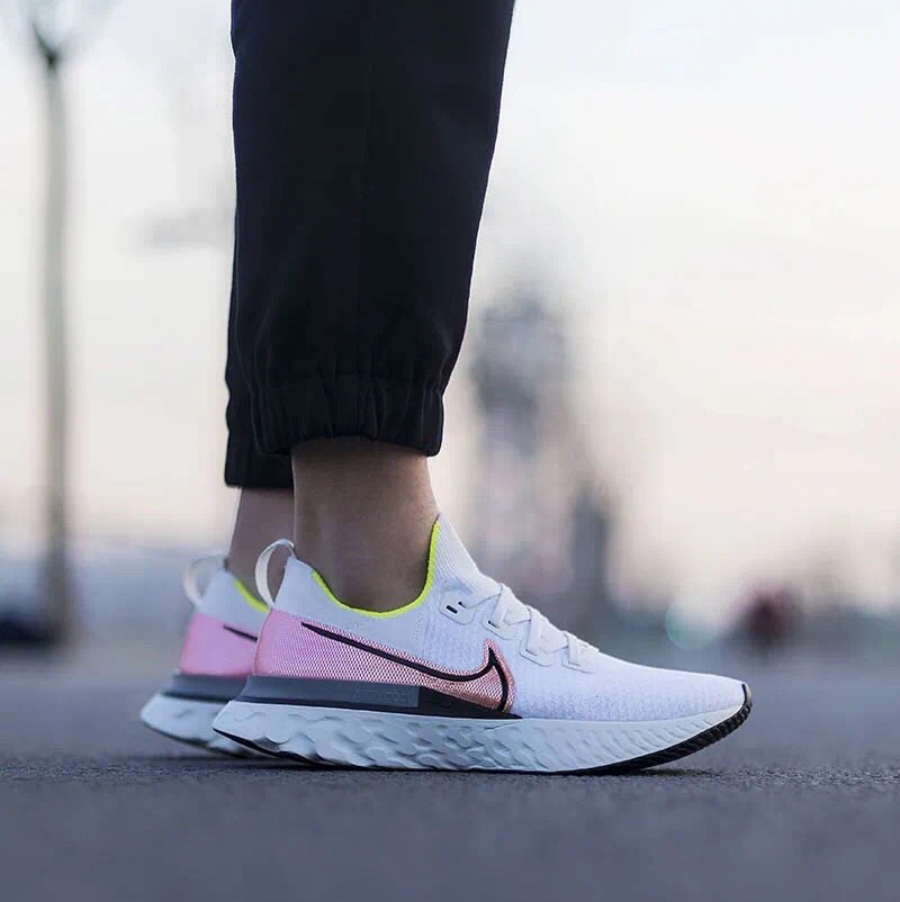Giày Nike React Infinity Run 'Platinum Tint Pink Blast' CD4371-004 - Ảnh 5