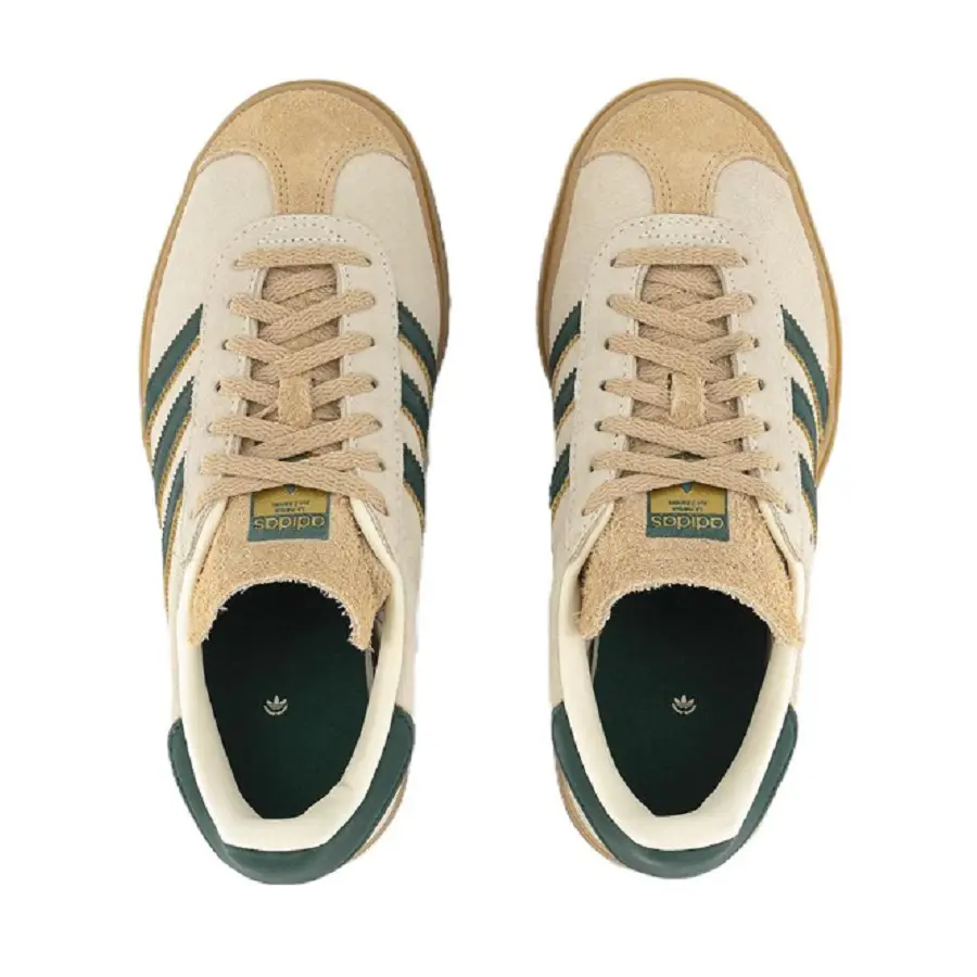 Giày Adidas Gazelle Bold 'Cream White Green' ID7056 - Ảnh 3