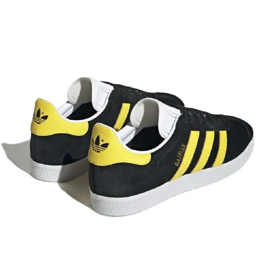 Alternative view of Giày Adidas Originals Gazelle 'Black Impact Yellow' IG0669