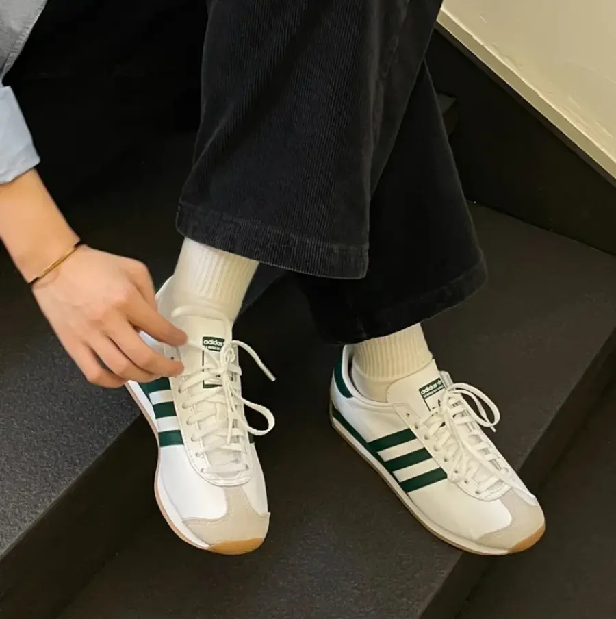 Giày Adidas Country OG White Green Gum FZ0013 - Ảnh 7