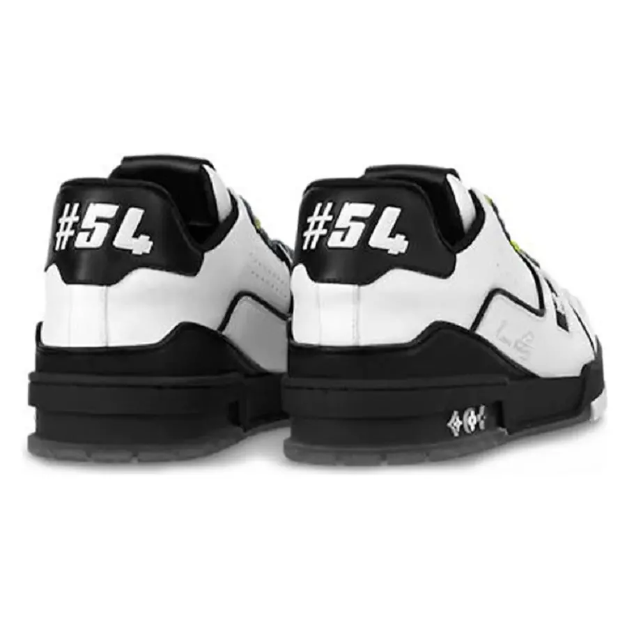 Alternative view of Giày Louis Vuitton Trainers 'Black White' 1A9ADA