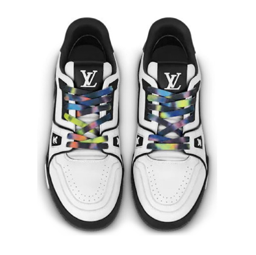 Giày Louis Vuitton Trainers 'Black White' 1A9ADA - Ảnh 5
