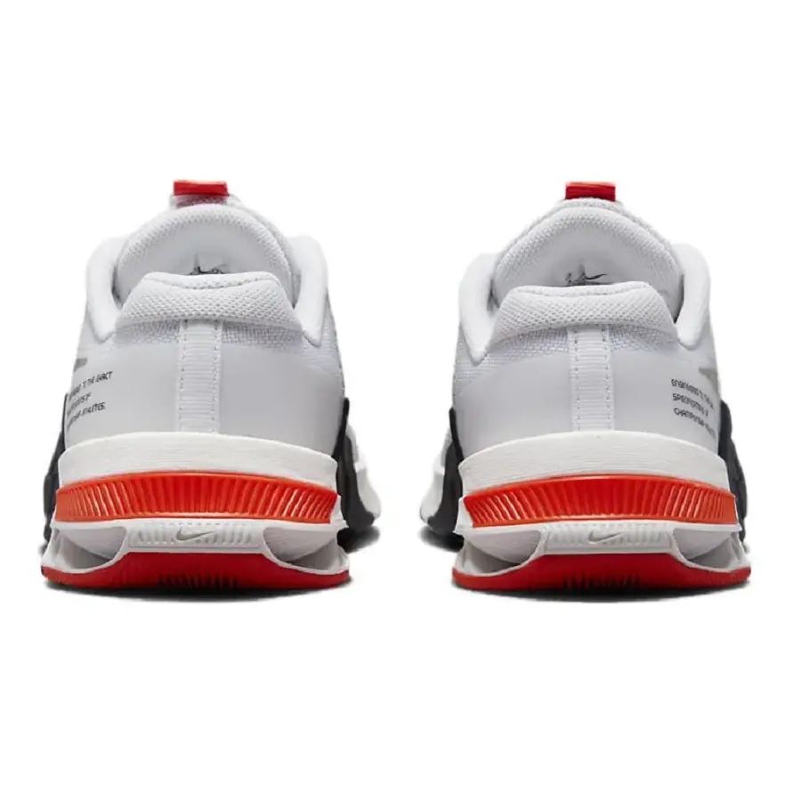 Giày Nike Metcon 8 'White Black Picante Red' DO9327-102 - Ảnh 4