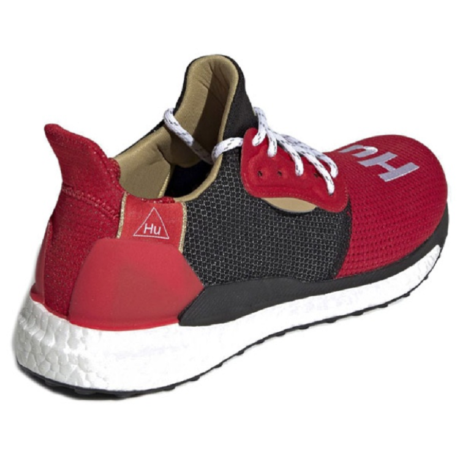 Giày Pharell Adidas Solar Hu Chinese New Year 'Red' EE8701 - Ảnh 4
