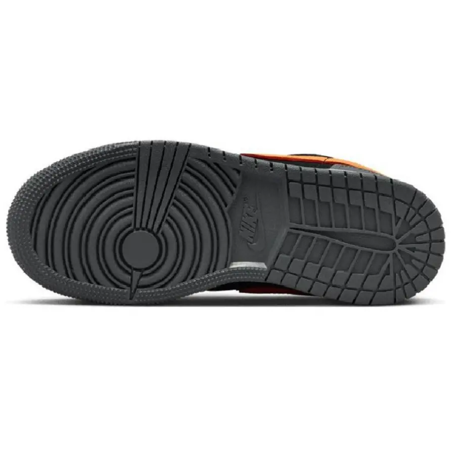 Giày Nike Air Jordan 1 Low SE GS 'Vivid Orange' FN7671-008 - Ảnh 4