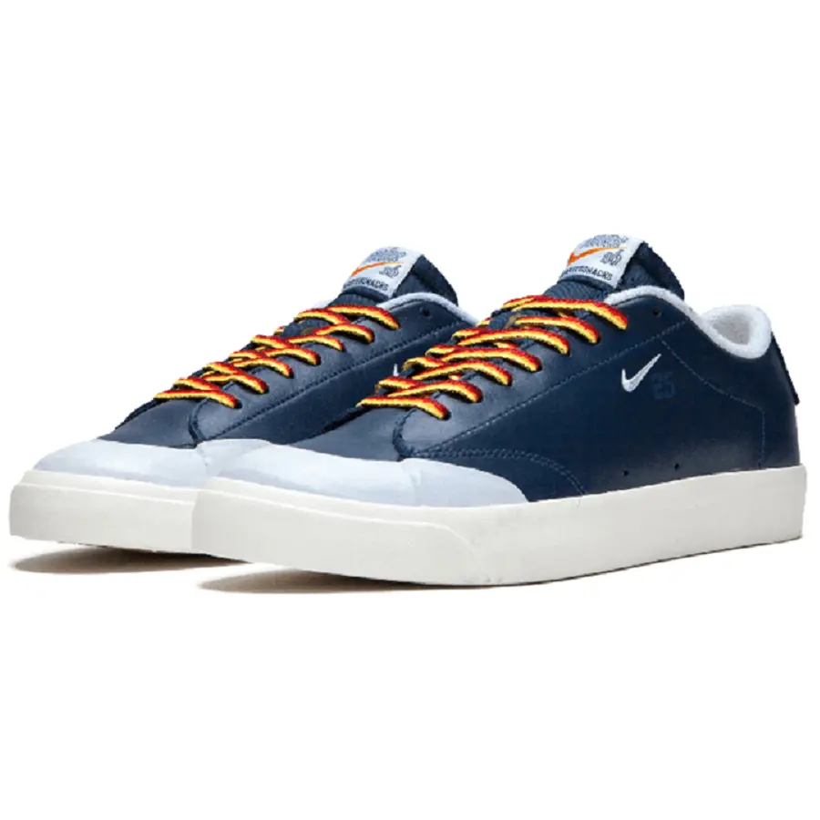 Alternative view of Giày Nike SB Blazer Low XT Quartersnacks 'Navy' AQ3499-411