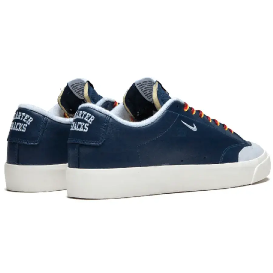 Giày Nike SB Blazer Low XT Quartersnacks 'Navy' AQ3499-411 - Ảnh 3