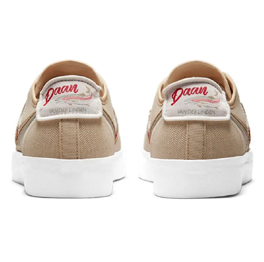 Giày Nike Daan Van Der Linden x Blazer Court SB 'Grain' CZ5605-201 - Ảnh 4