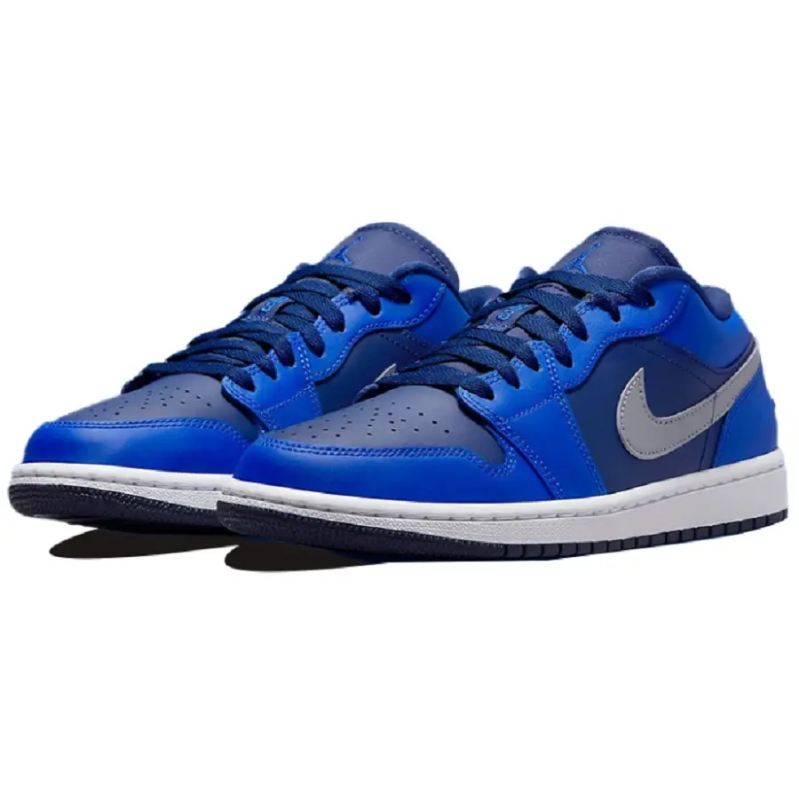 Giày Nike Air Jordan 1 Low Game Royal 'Blue Void' DC0774-400 - Ảnh 4
