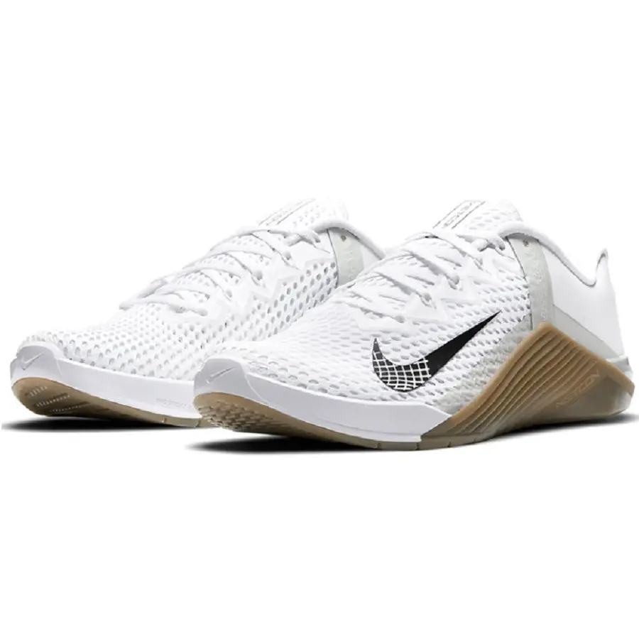 Alternative view of Giày Nike Metcon 6 'White Gum Dark Brown' CK9388-101