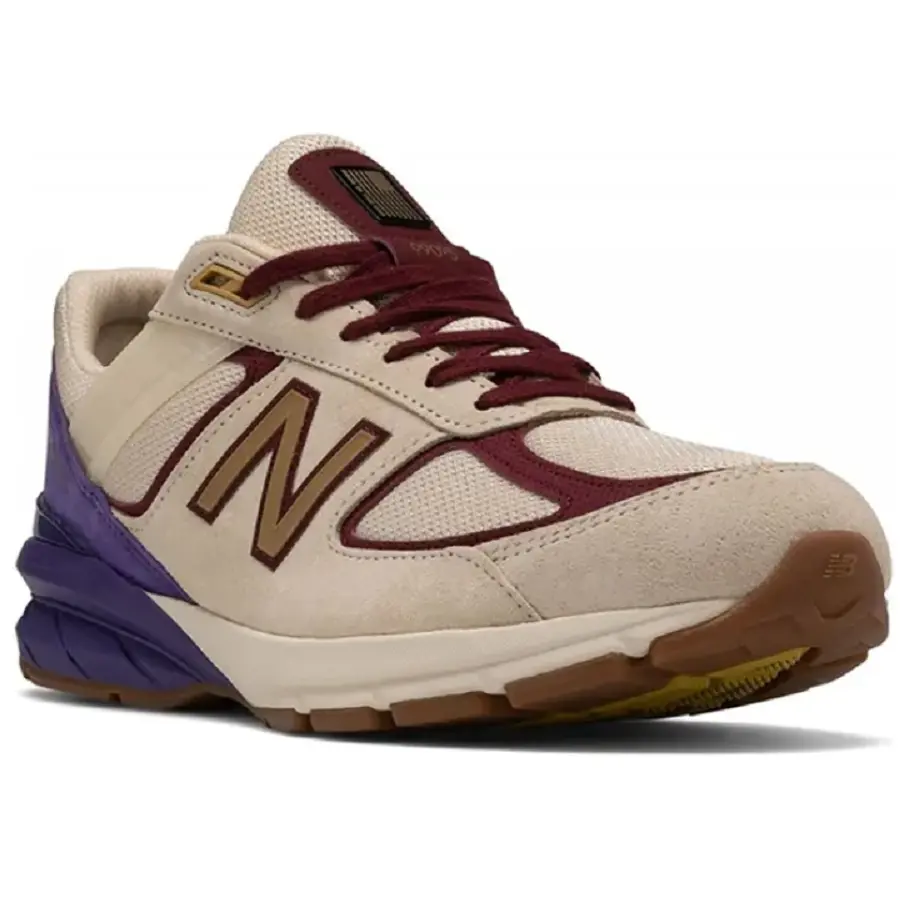 Alternative view of Giày New Balance 990v5 Made In USA 'Black History Month' M990CP5