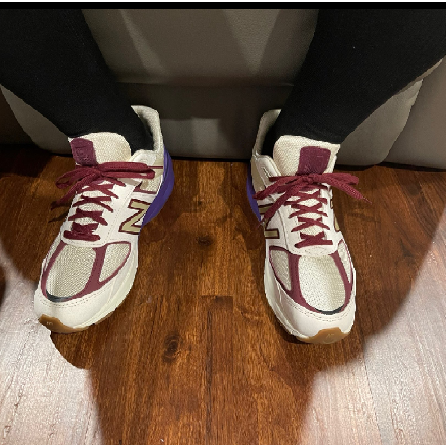 Giày New Balance 990v5 Made In USA 'Black History Month' M990CP5 - Ảnh 5