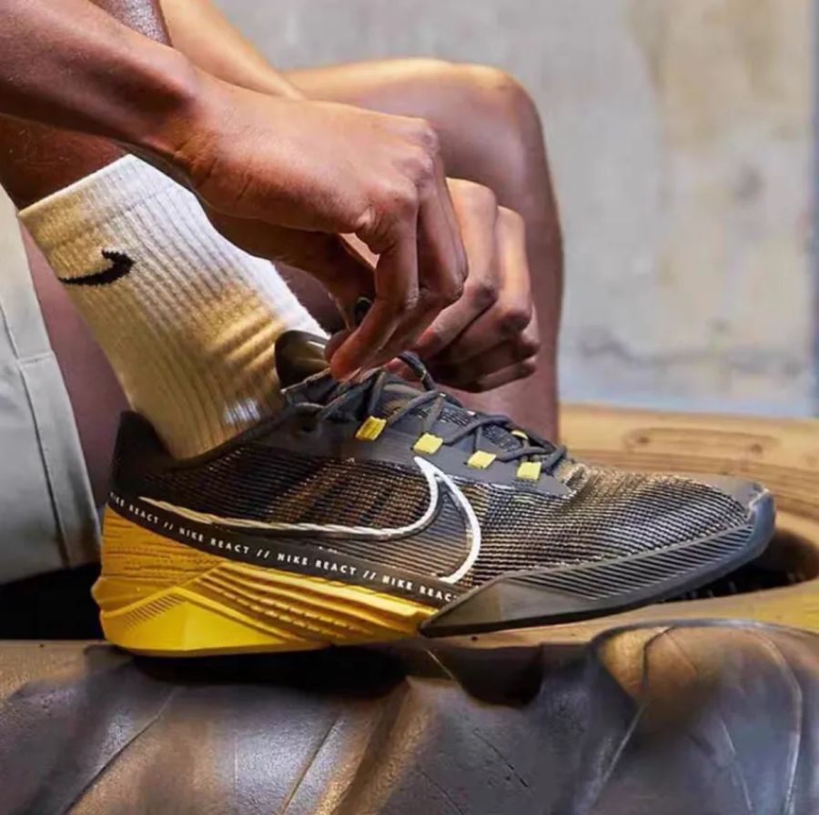 Giày Nike React Metcon Turbo 'Smoke Grey Bright Citron' CT1243-007 - Ảnh 6