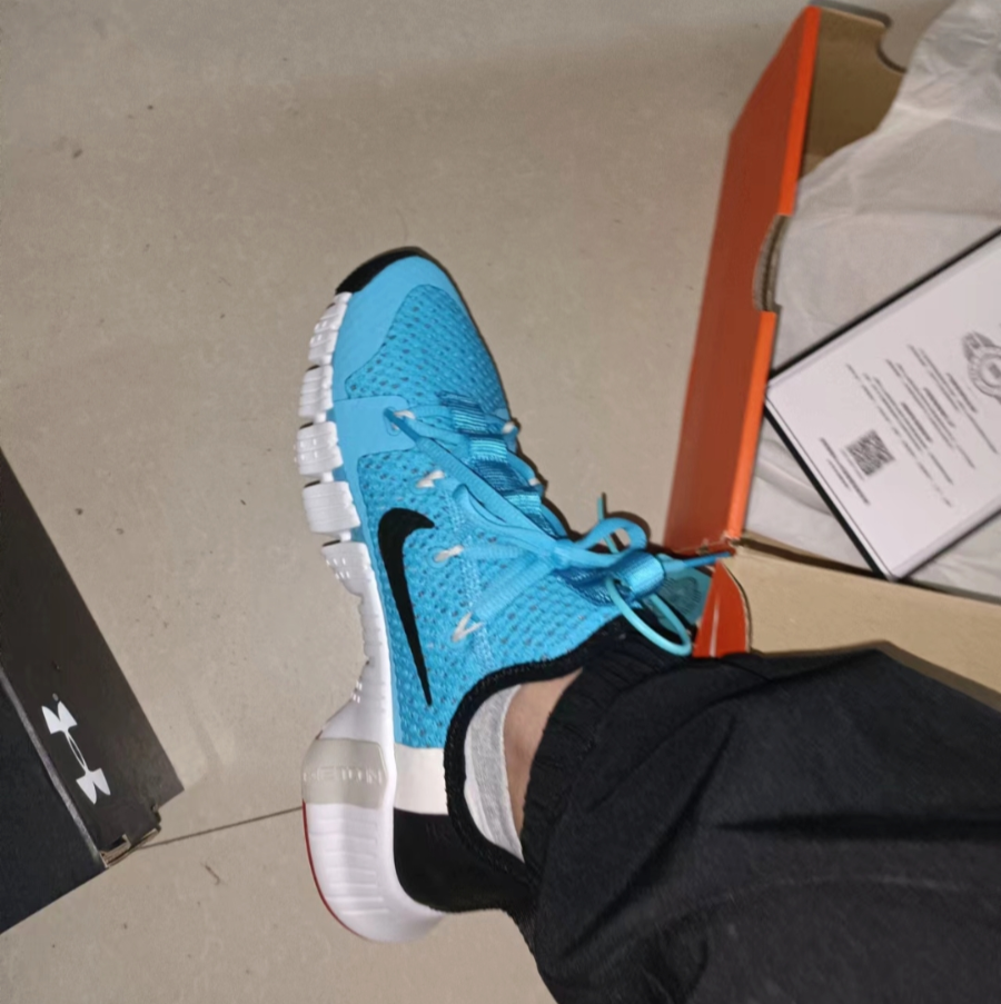 Giày Nike Free Metcon 3 'Light Blue' CJ0861-410 - Ảnh 4