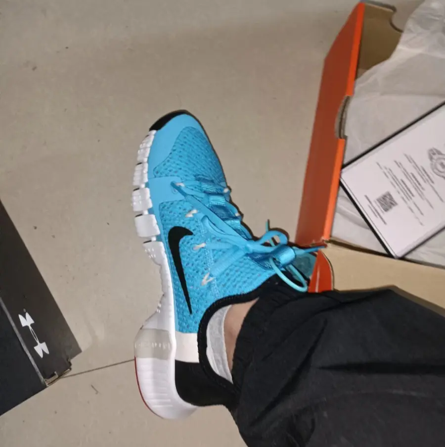 Giày Nike Free Metcon 3 'Light Blue' CJ0861-410 - Ảnh 4