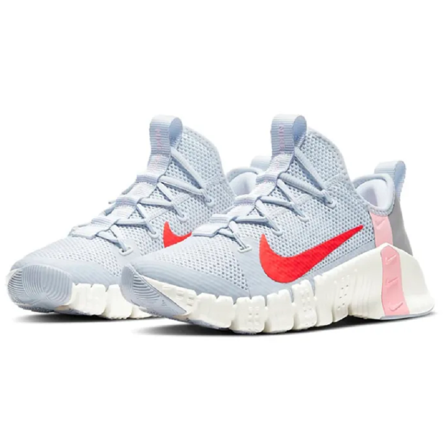 Giày Nike Free Metcon 3 Football 'Grey Bright Crimson' CJ6314-006 - Ảnh 3