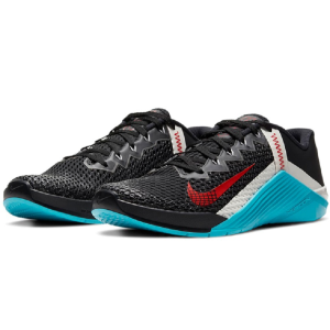 Alternative view of Giày Nike Metcon 6 'Black Light Blue Fury' CK9388-070