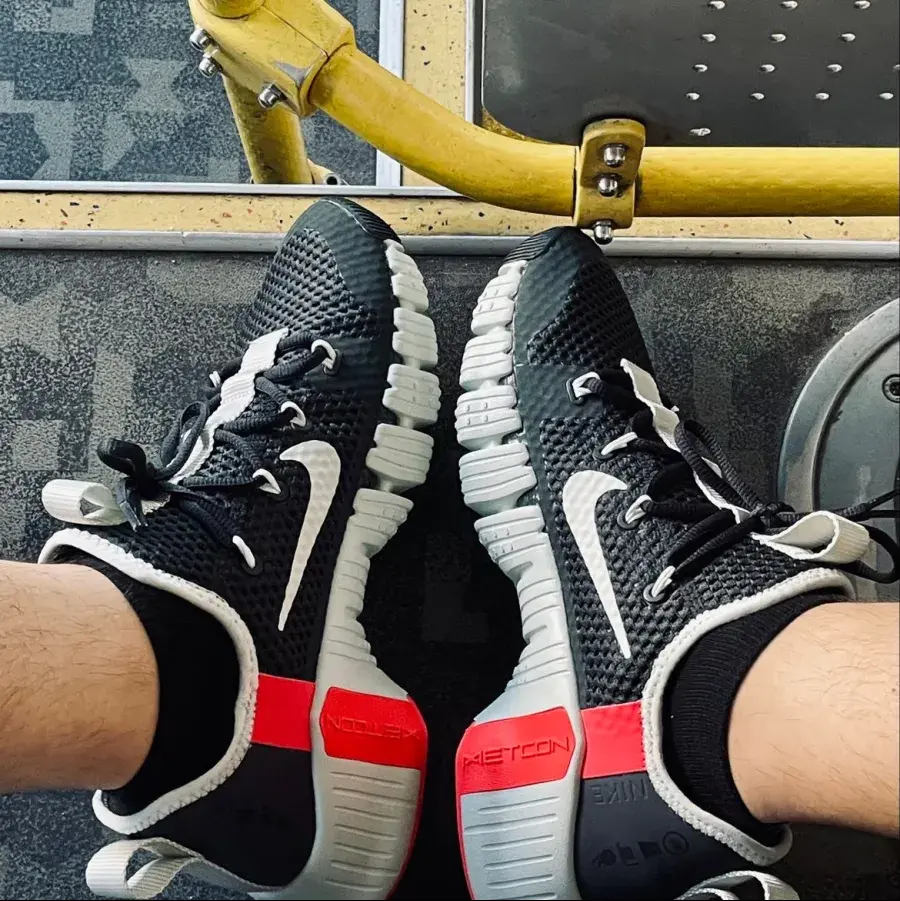 Giày Nike Free Metcon 3 'Dark Grey Crimson' CJ0861-060 - Ảnh 5