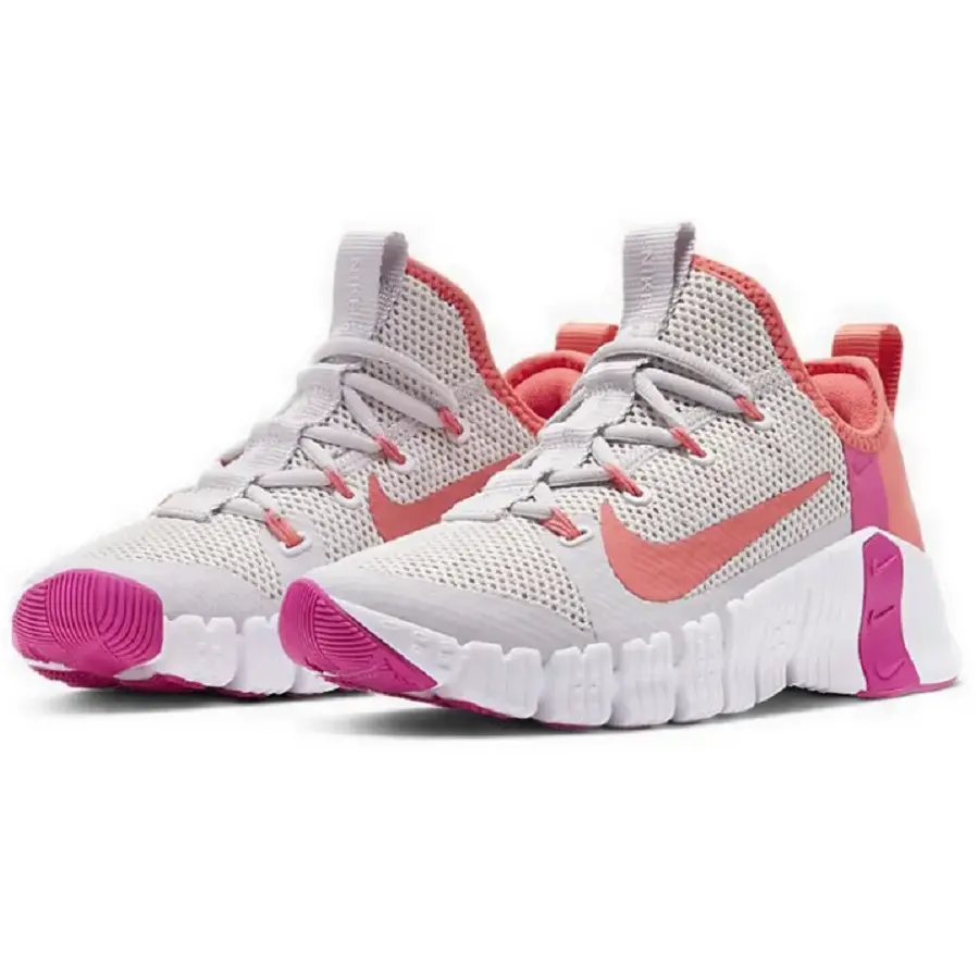 Alternative view of Giày Nike Free Metcon 3 'Vast Grey Fire Pink' CJ6314-068