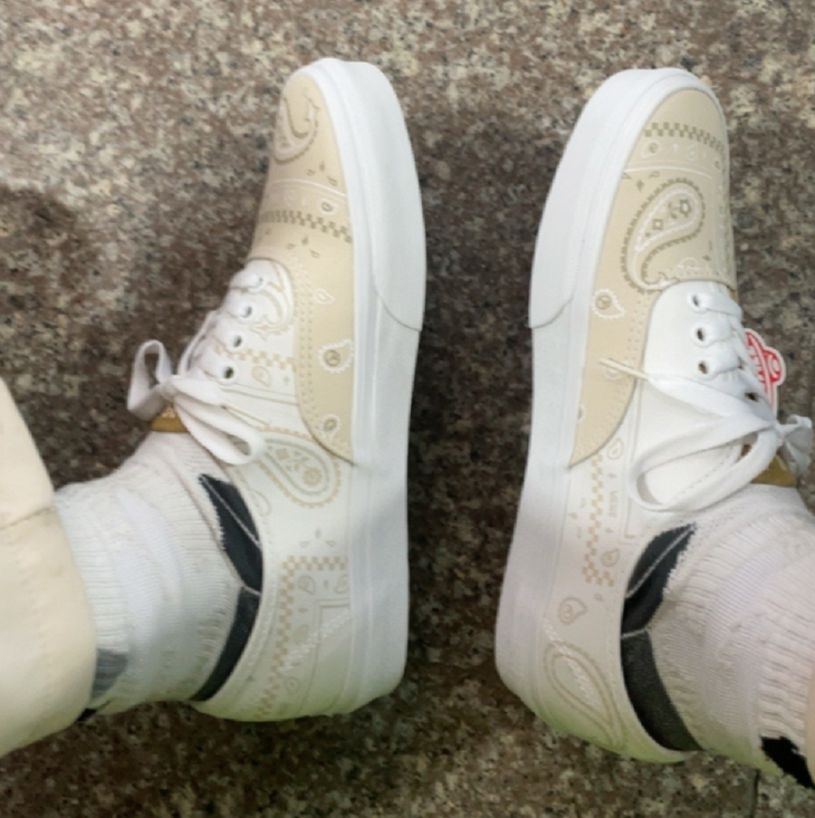 Giày Vans Authentic 'Peace Paisley Peace' VN0A5KRDATI - Ảnh 5