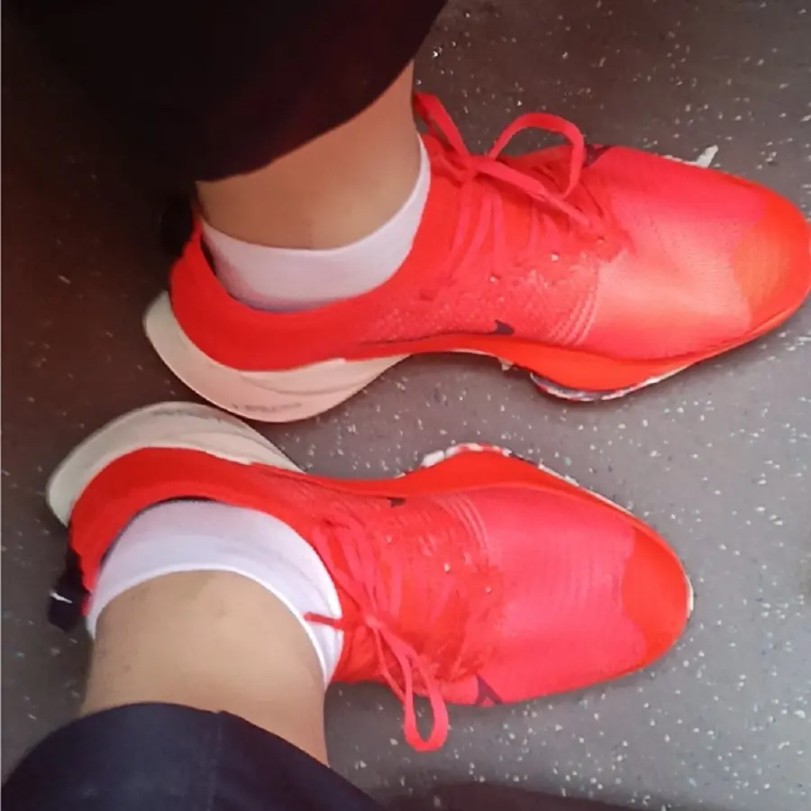 Giày Nike Air Zoom Tempo NEXT% Flyknit 'Bright Crimson' CI9923-601 - Ảnh 4
