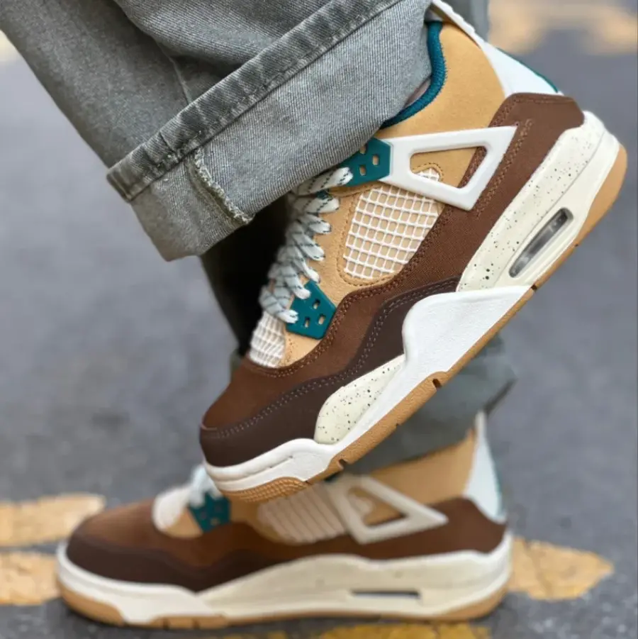 Alternative view of Giày Nike Air Jordan 4 Retro 'Cacao Wow' FB2214-200