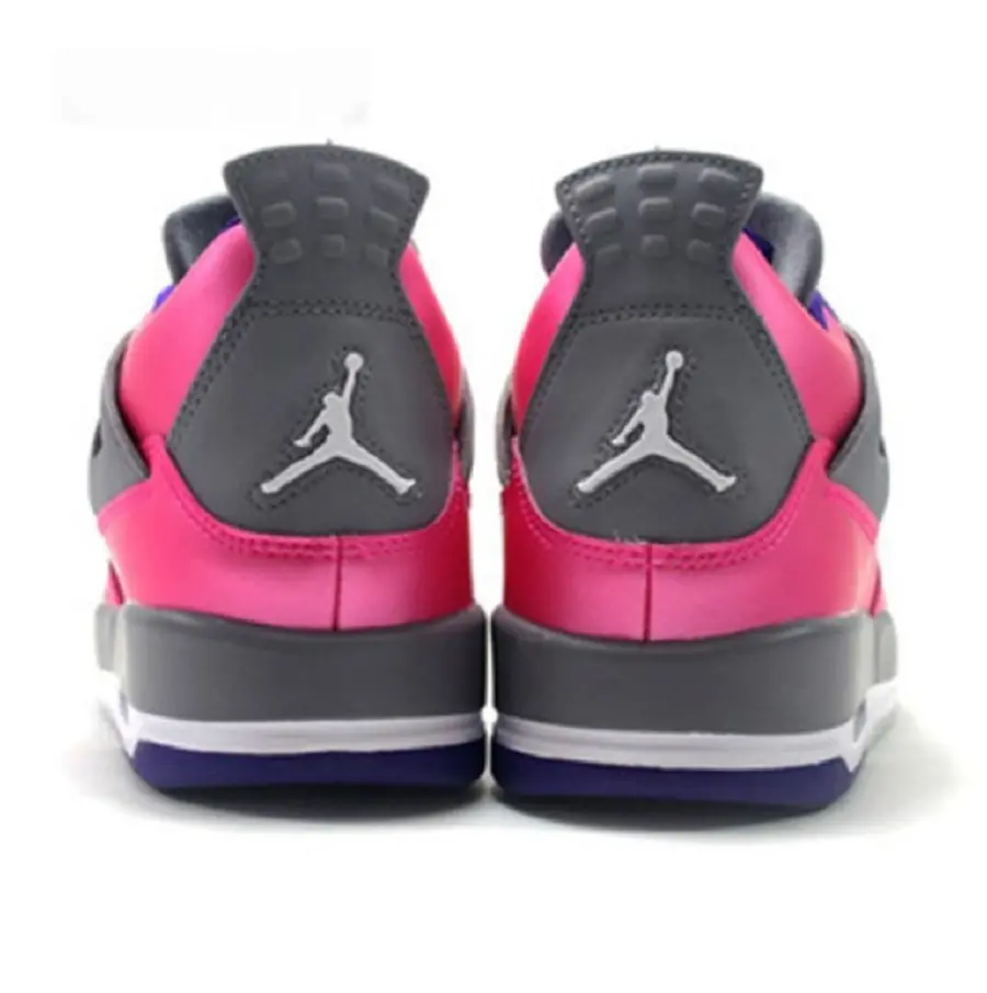 Giày Nike Jordan 4 Retro GS 'Pink Foil' 487724-607 - Ảnh 3