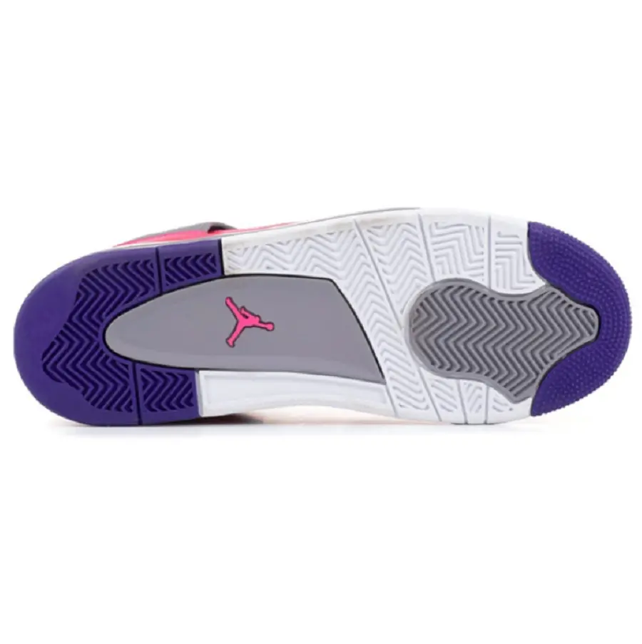 Giày Nike Jordan 4 Retro GS 'Pink Foil' 487724-607 - Ảnh 5
