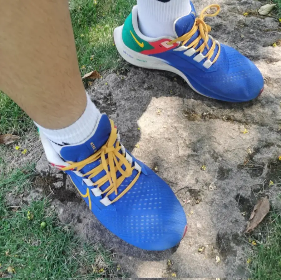 Alternative view of Giày Nike Air Zoom Pegasus 38 A.I.R Jordan 'Blue' DO7763-400