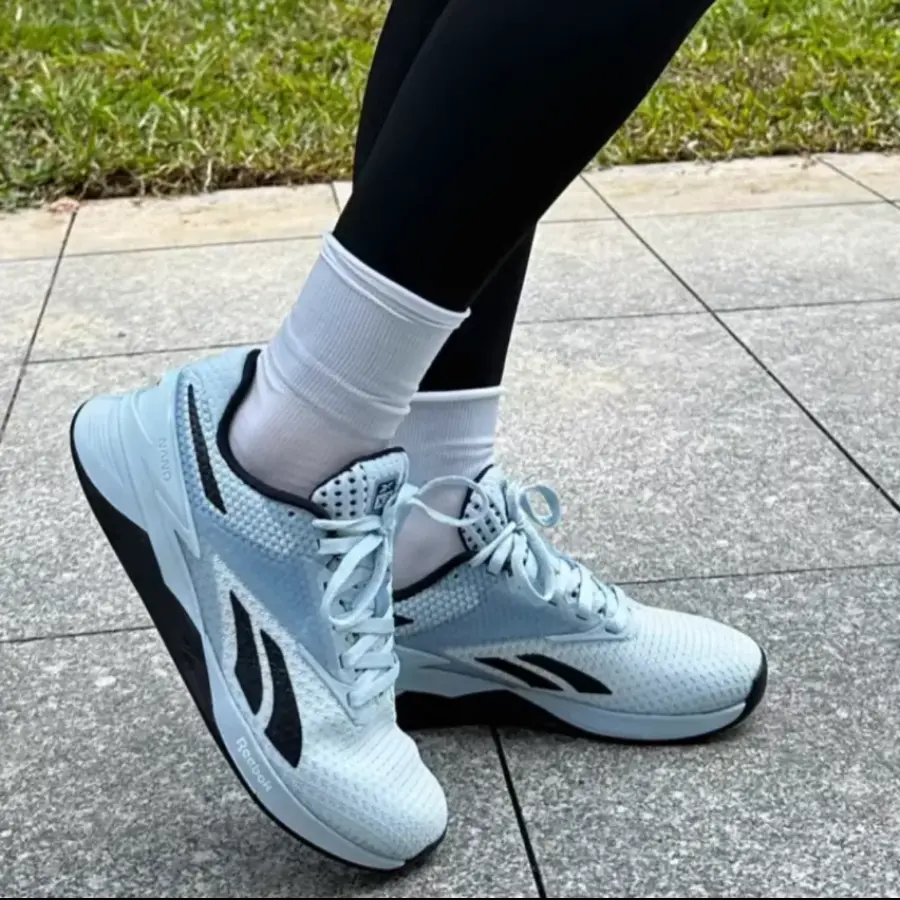 Giày Reebok Nano X3 'White Black Blue' 100069906 - Ảnh 5