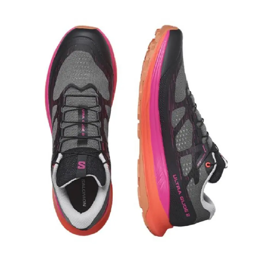 Alternative view of Giày Salomon Ultra Glide 2 'Black Red' 473863